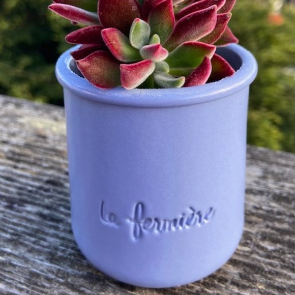 La Fermiére French Glazed Terracotta Pots set of 6 - Picture 2 of 14
